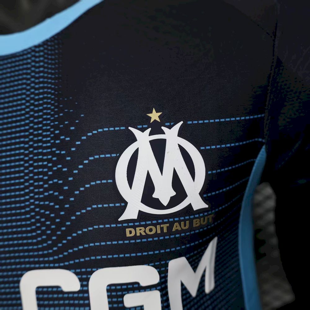 Olympique Marseille 2025/26 Camisola Alternativa Versão Jogador – Homem