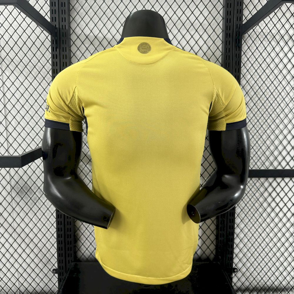Boca Juniors 2025/26 Camisola Alternativa Versão Jogador – Homem