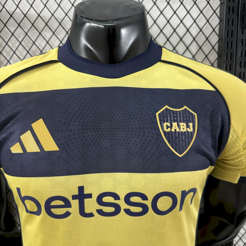 Boca Juniors 2025/26 Camisola Alternativa Versão Jogador – Homem