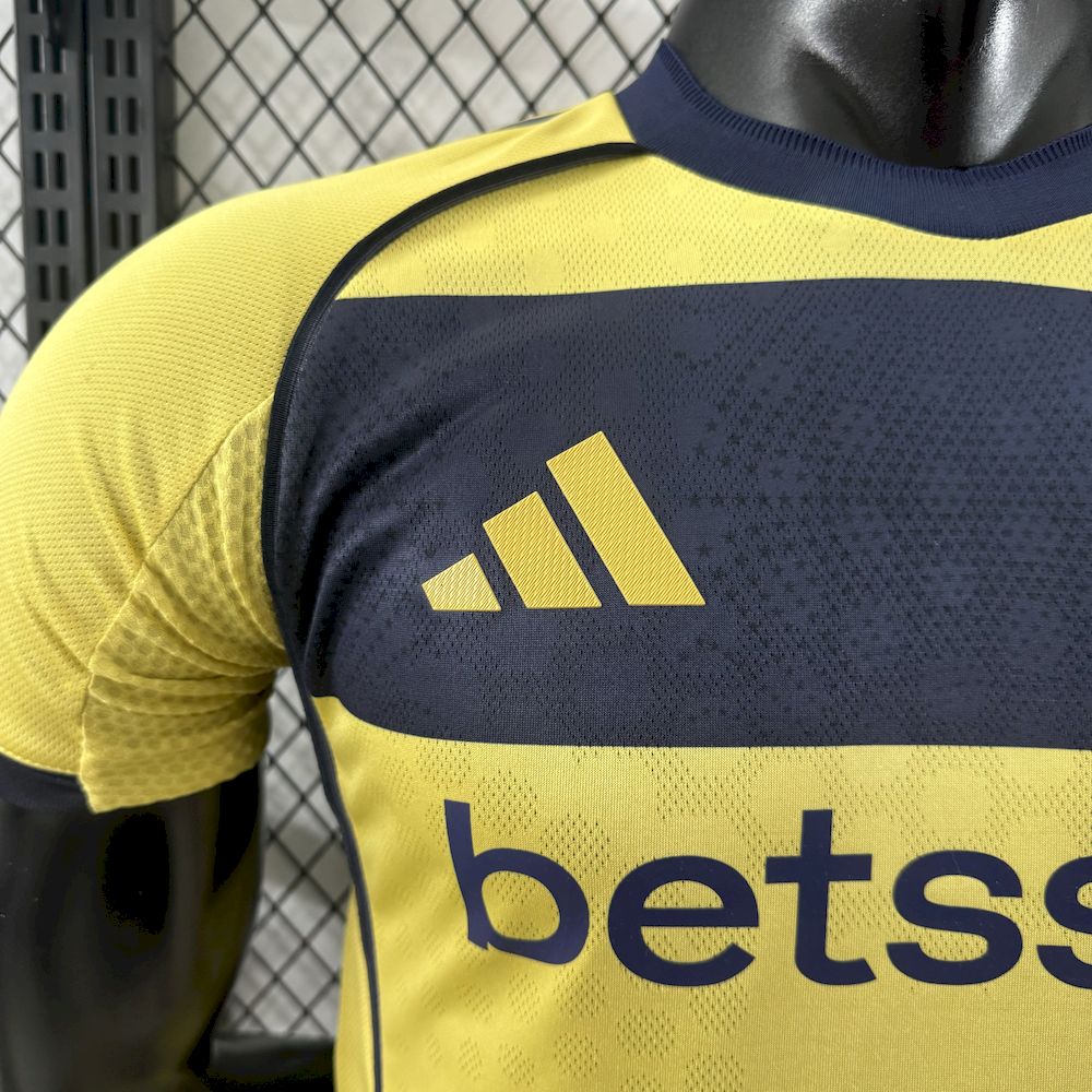 Boca Juniors 2025/26 Camisola Alternativa Versão Jogador – Homem