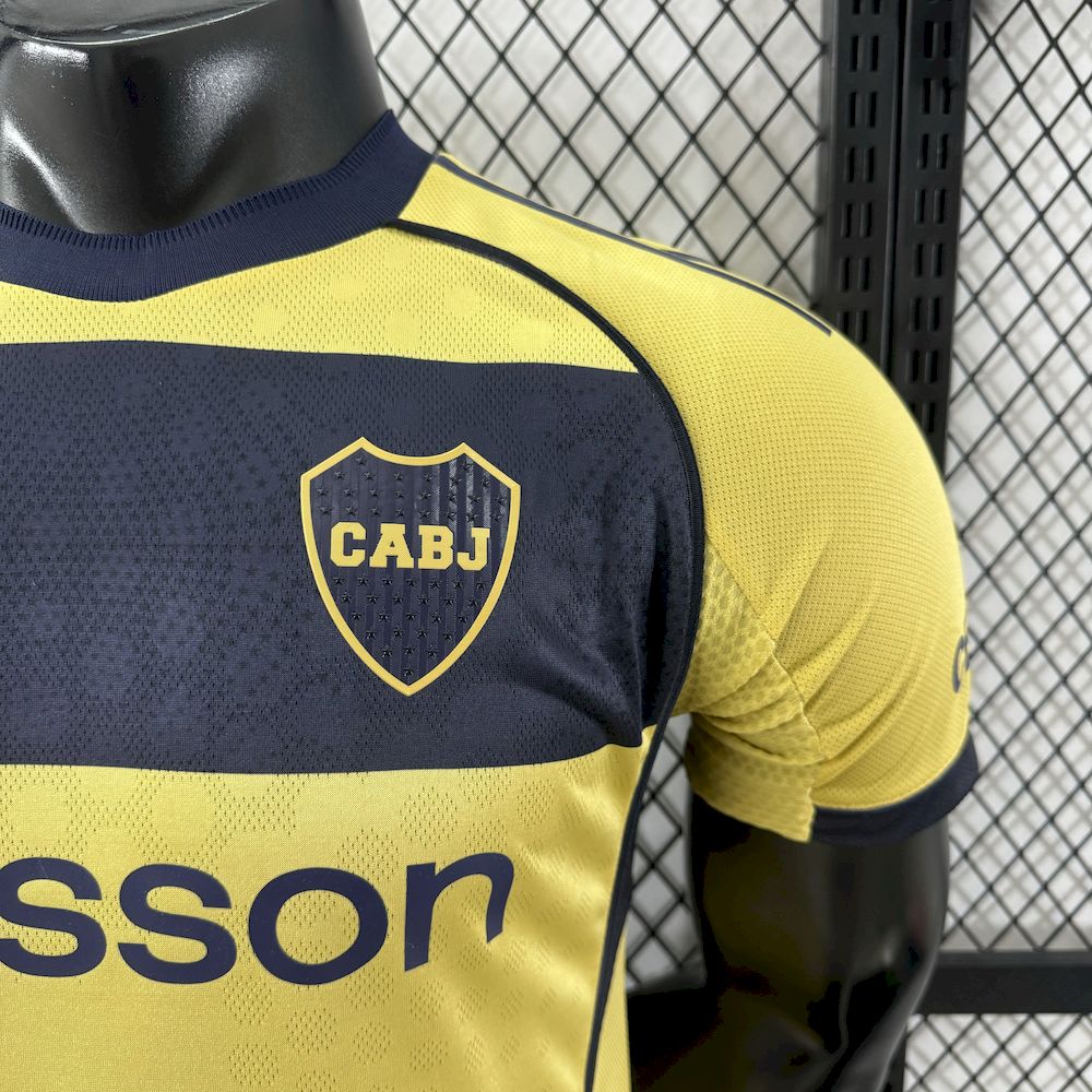 Boca Juniors 2025/26 Camisola Alternativa Versão Jogador – Homem
