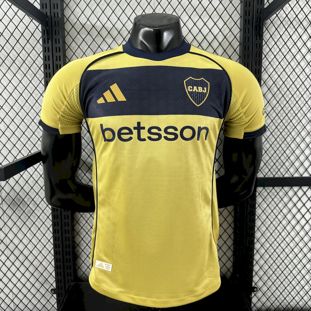 Boca Juniors 2025/26 Camisola Alternativa Versão Jogador – Homem
