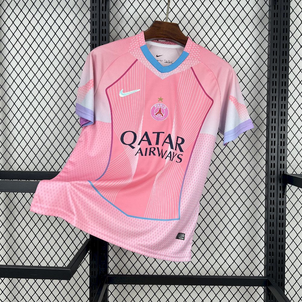 Paris Saint-Germain 2025/26 Camisola Rosa Edição Especial – Homem