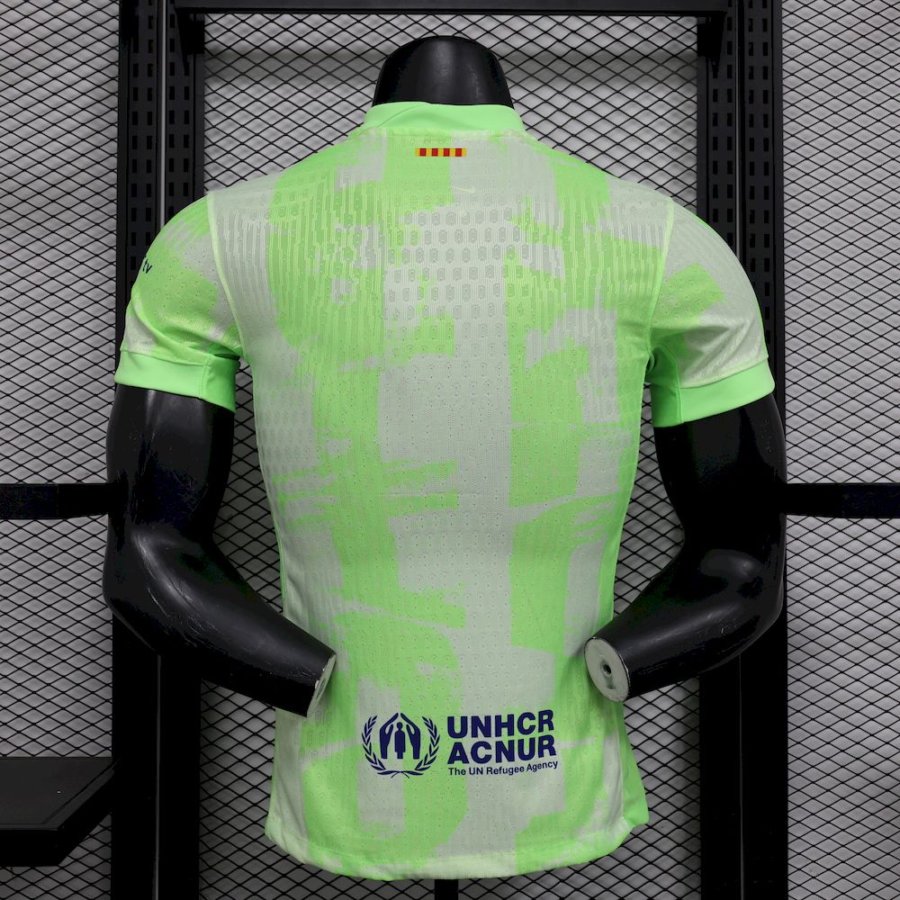Barcelona 2024/25 Camisola Terceira Versão Jogador – Homem