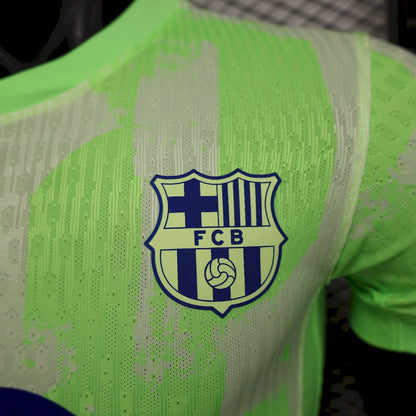 Barcelona 2024/25 Camisola Terceira Versão Jogador – Homem