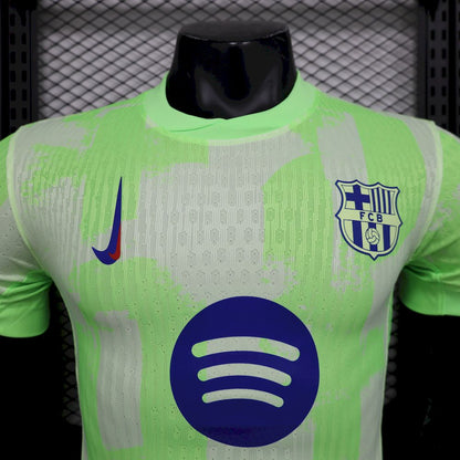 Barcelona 2024/25 Camisola Terceira Versão Jogador – Homem