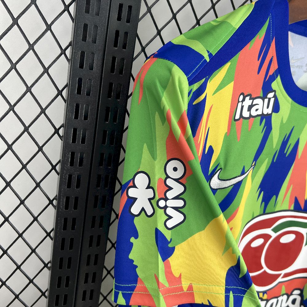 Brasil 2025/26 Camisola de Pré-Jogo – Homem