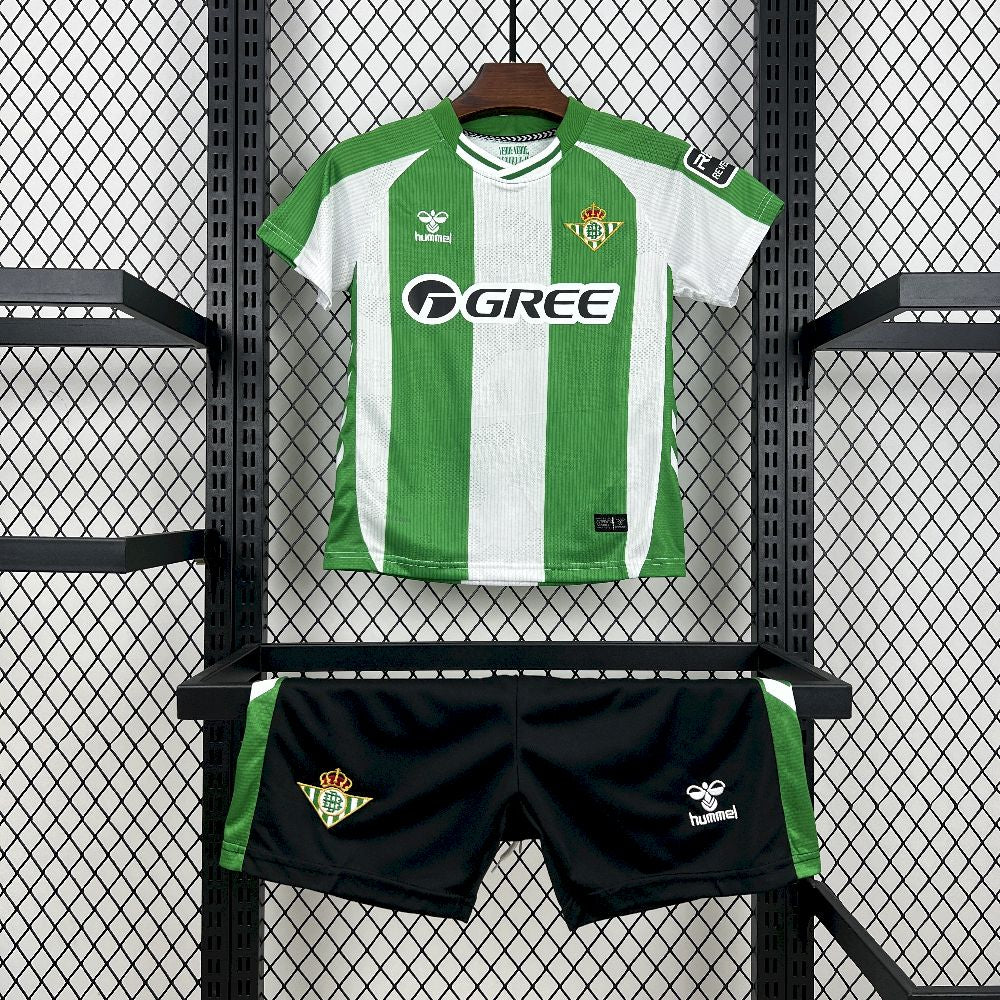 Real Betis 2025/26 Conjunto Principal – Criança