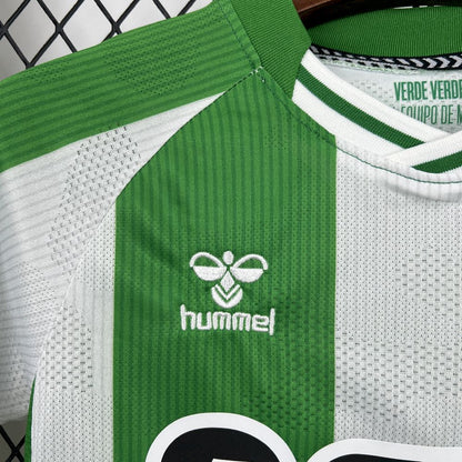 Real Betis 2025/26 Conjunto Principal – Criança