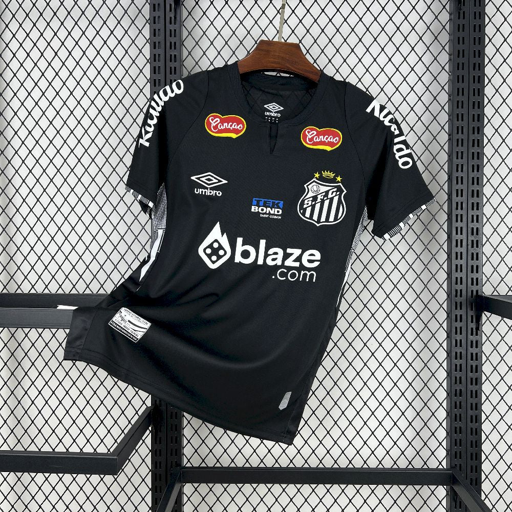 Santos 2025/26 Camisola Especial Preta – Homem