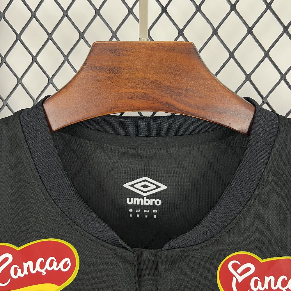 Santos 2025/26 Camisola Especial Preta – Homem