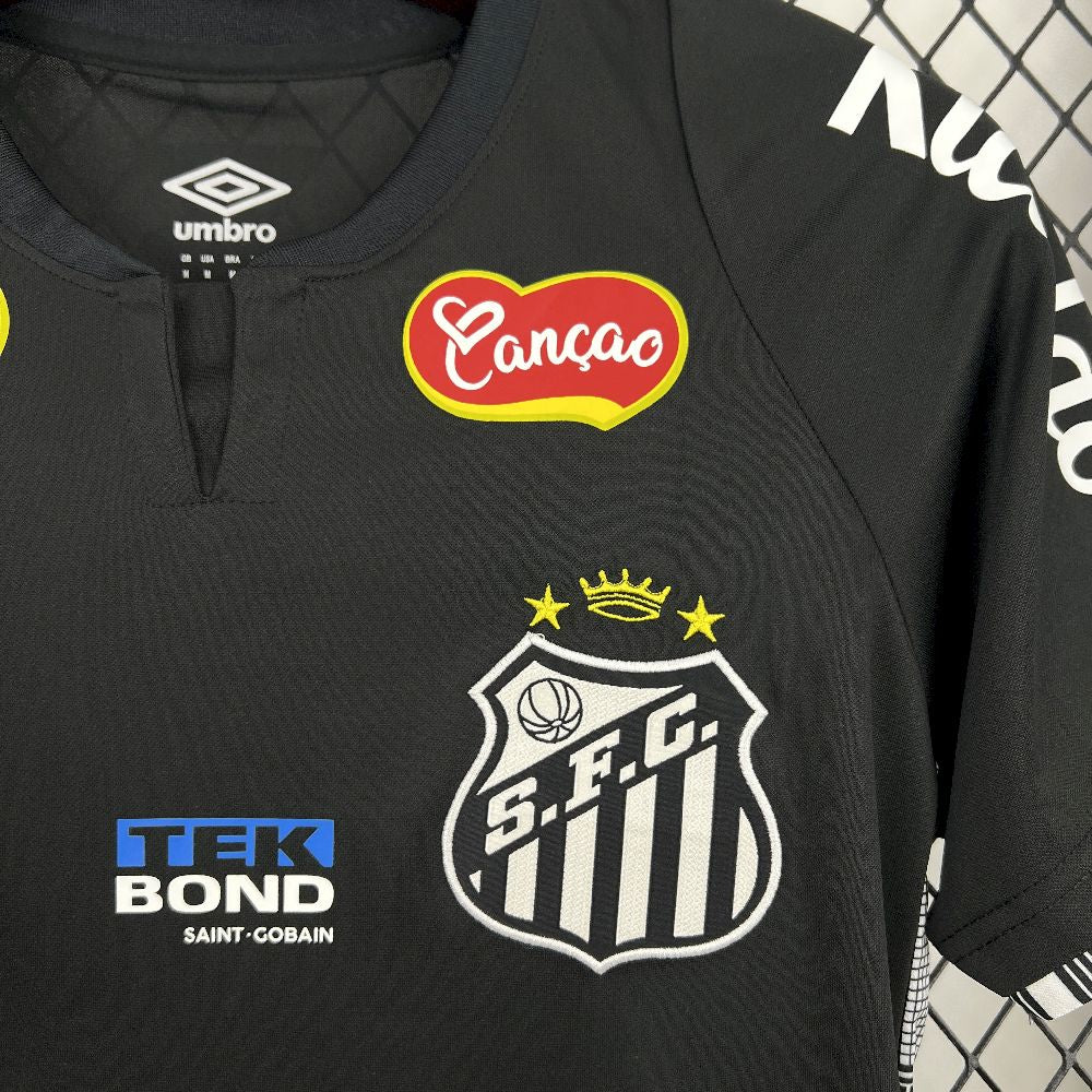 Santos 2025/26 Camisola Especial Preta – Homem