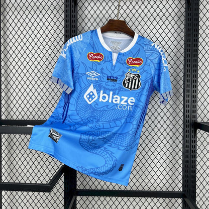 Santos 2025/26 Camisola Especial Azul Dragon – Homem