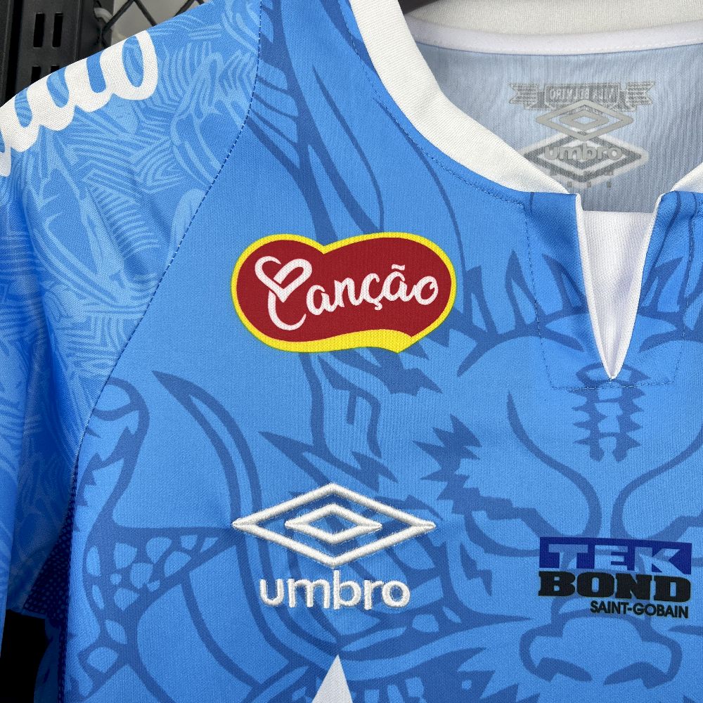 Santos 2025/26 Camisola Especial Azul Dragon – Homem