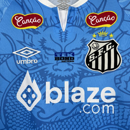 Santos 2025/26 Camisola Especial Azul Dragon – Homem