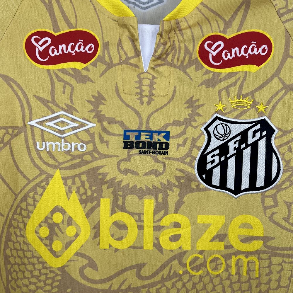 Santos 2025/26 Camisola Especial Golden Dragon – Homem