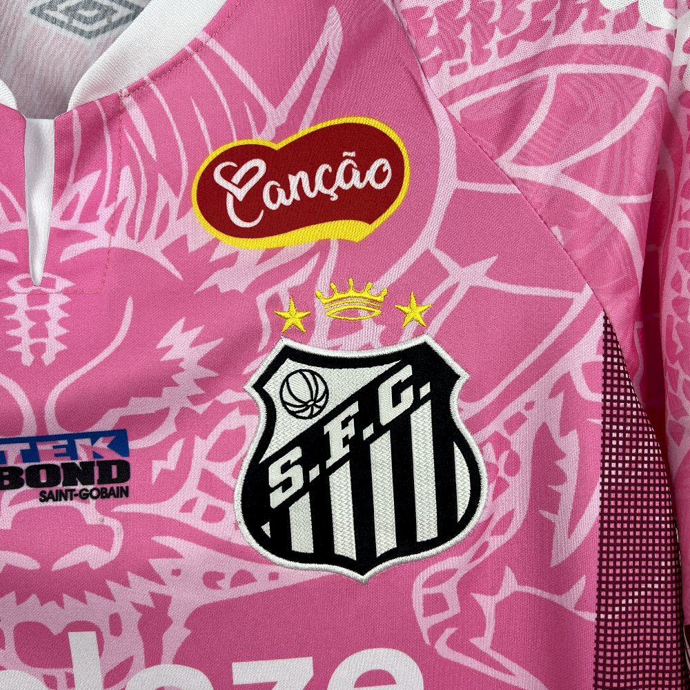 Santos 2025/26 Camisola Especial Rosa Dragon – Homem