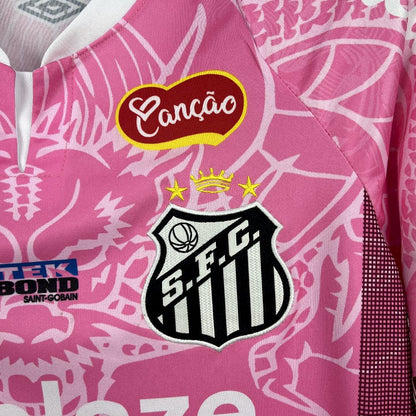 Santos 2025/26 Camisola Especial Rosa Dragon – Homem
