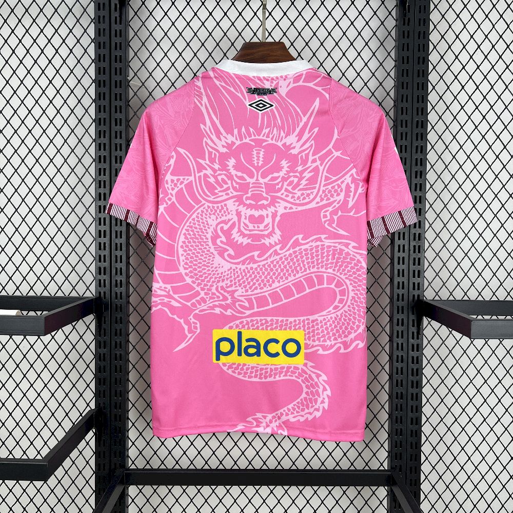 Santos 2025/26 Camisola Especial Rosa Dragon – Homem