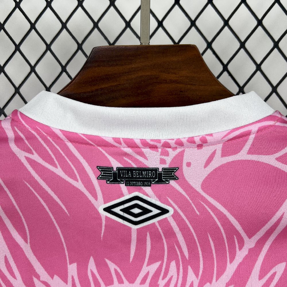 Santos 2025/26 Camisola Especial Rosa Dragon – Homem