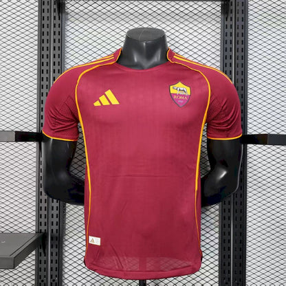 AS Roma 2025/26 Camisola Principal Versão Jogador – Homem