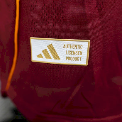 AS Roma 2025/26 Camisola Principal Versão Jogador – Homem