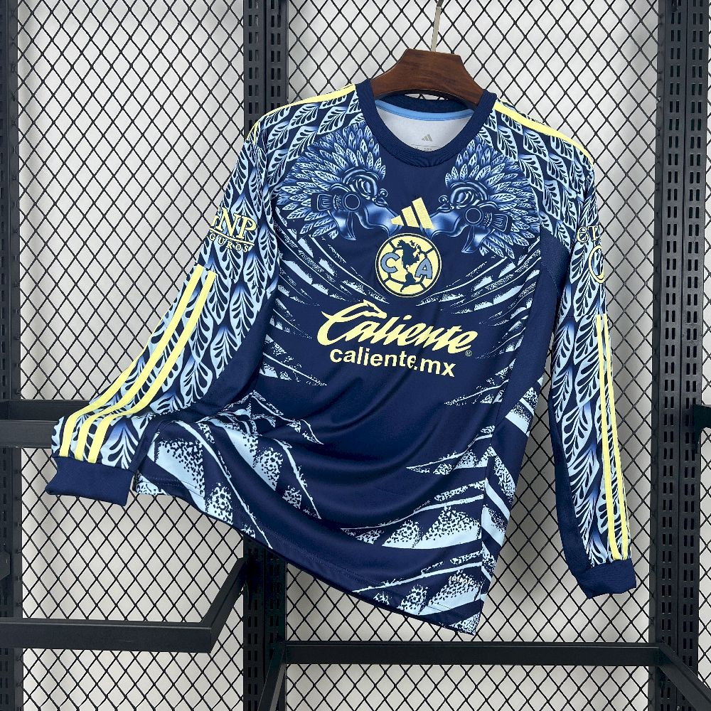 Club America 2025/26 Camisola Alternativa de Manga Comprida – Homem