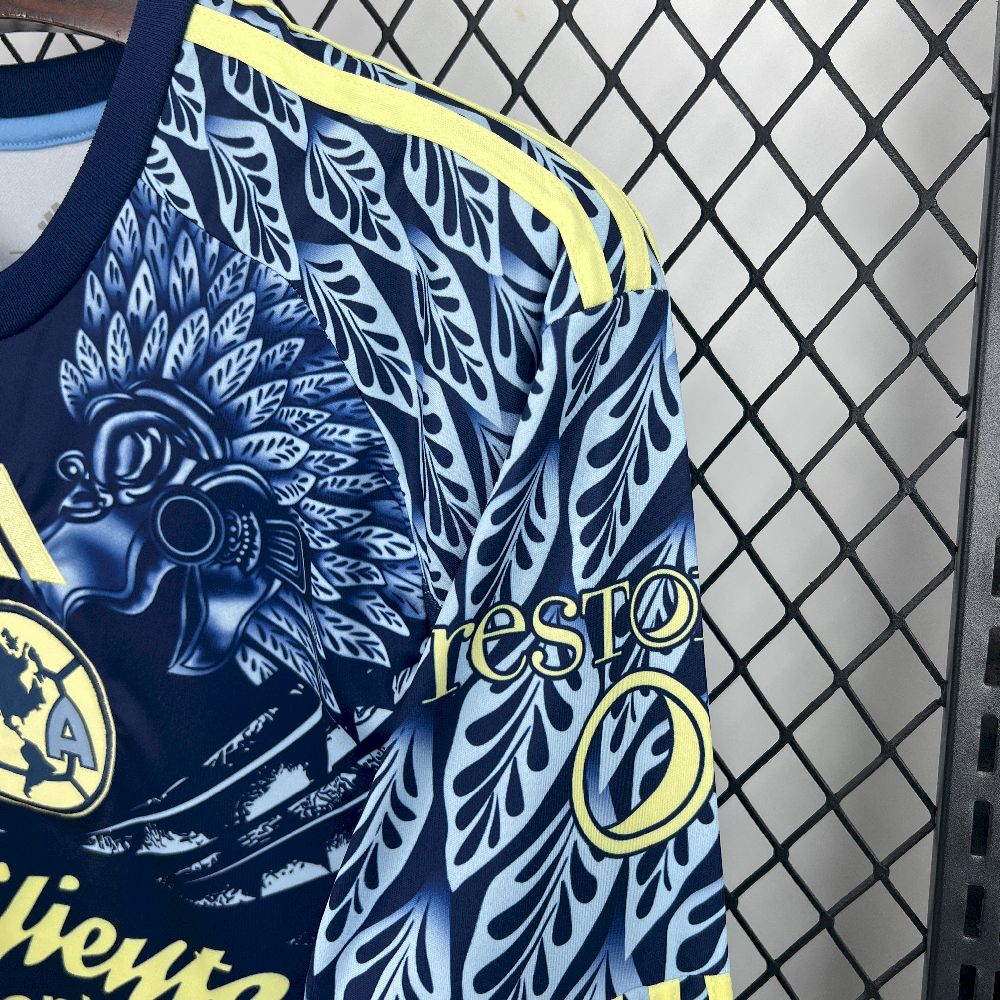 Club America 2025/26 Camisola Alternativa de Manga Comprida – Homem