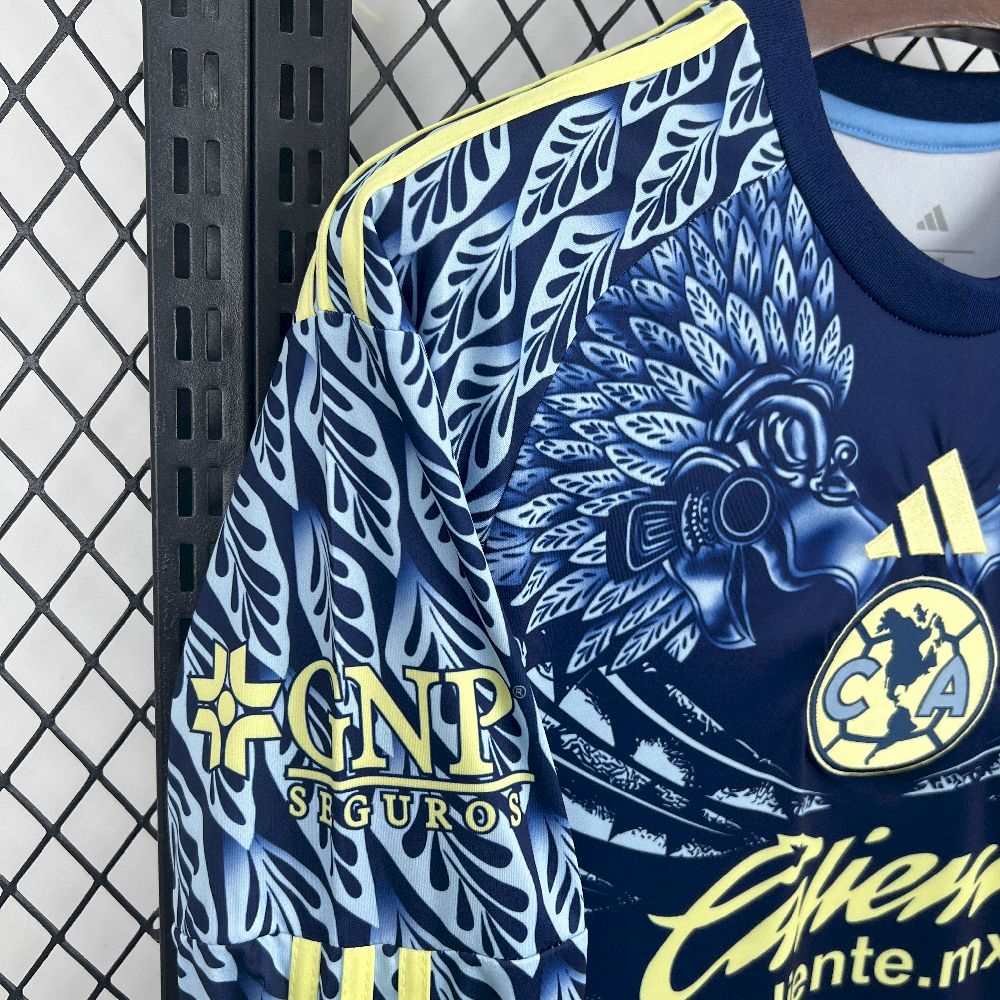 Club America 2025/26 Camisola Alternativa de Manga Comprida – Homem