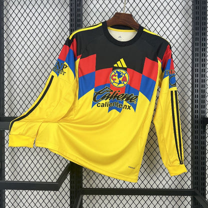 Club America 2025/26 Camisola Principal de Manga Comprida – Homem