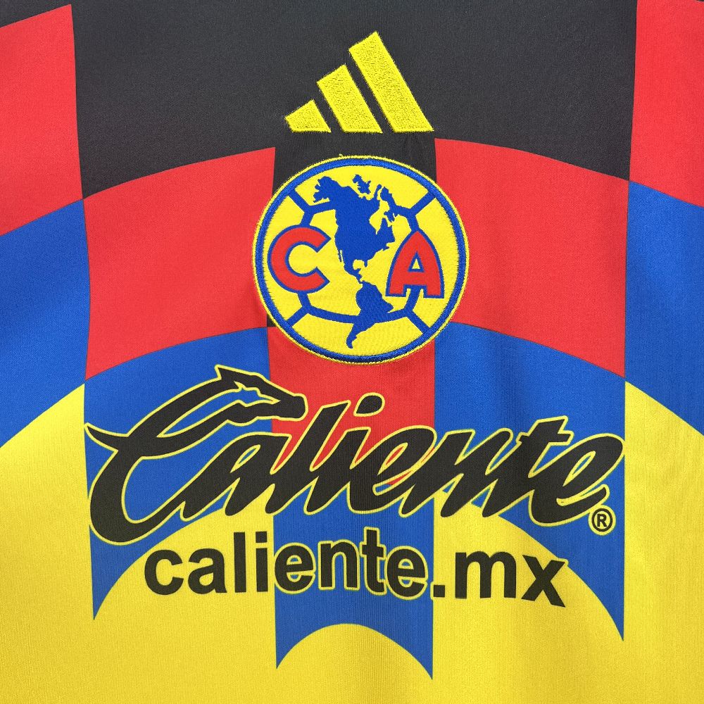 Club America 2025/26 Camisola Principal de Manga Comprida – Homem