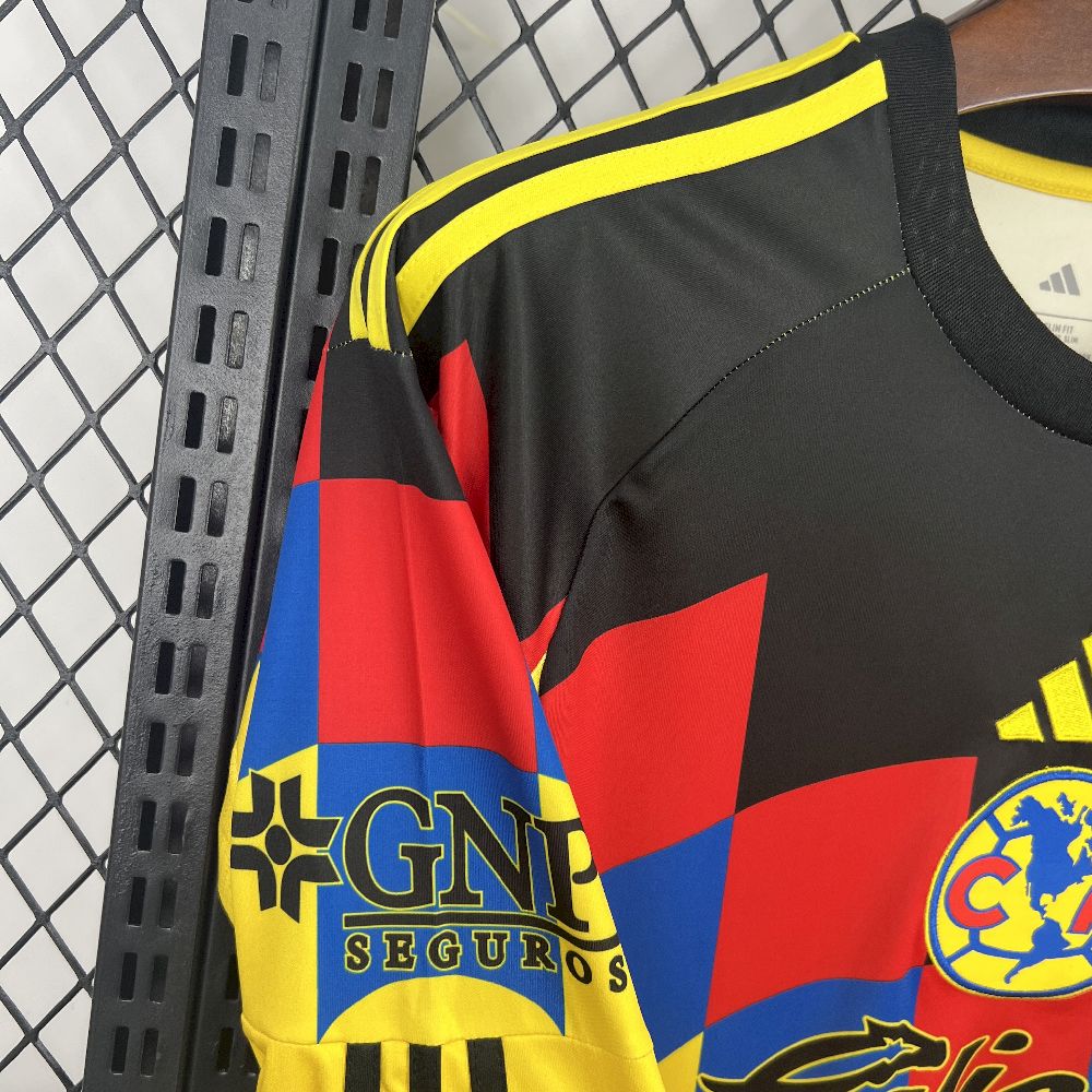 Club America 2025/26 Camisola Principal de Manga Comprida – Homem