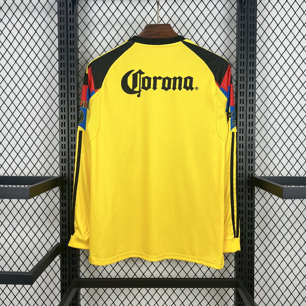 Club America 2025/26 Camisola Principal de Manga Comprida – Homem