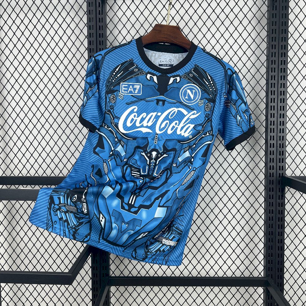 Napoli 2025/26 Camisola Coca-Cola Conjunta Edição – Homem