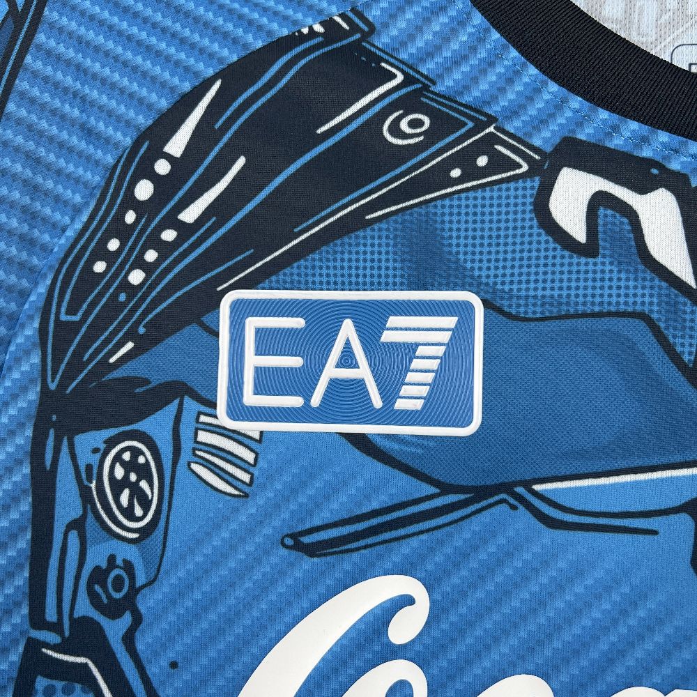 Napoli 2025/26 Camisola Coca-Cola Conjunta Edição – Homem