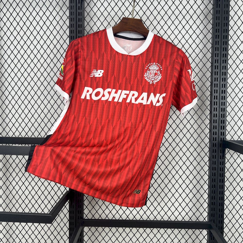 Deportivo Toluca F.C. 2025/26 Camisola Principal – Homem