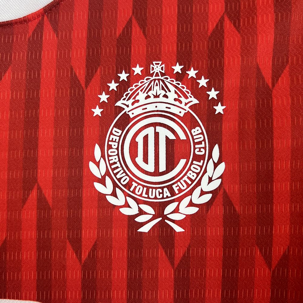 Deportivo Toluca F.C. 2025/26 Camisola Principal – Homem