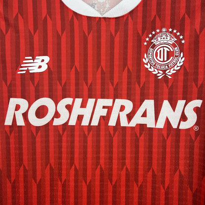 Deportivo Toluca F.C. 2025/26 Camisola Principal – Homem