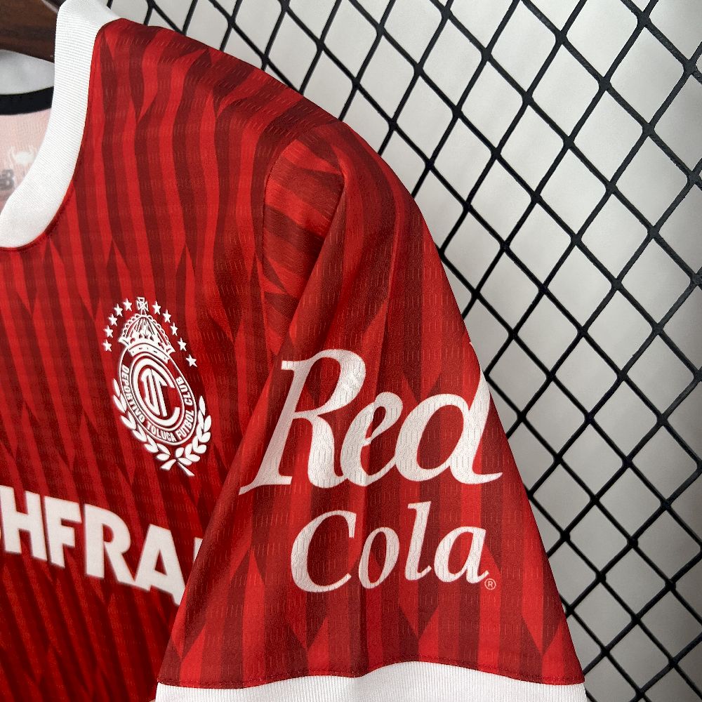 Deportivo Toluca F.C. 2025/26 Camisola Principal – Homem
