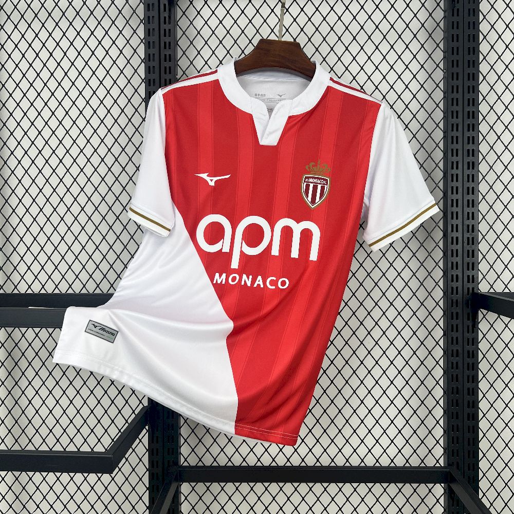 AS Monaco 2025/26 Camisola Principal – Homem
