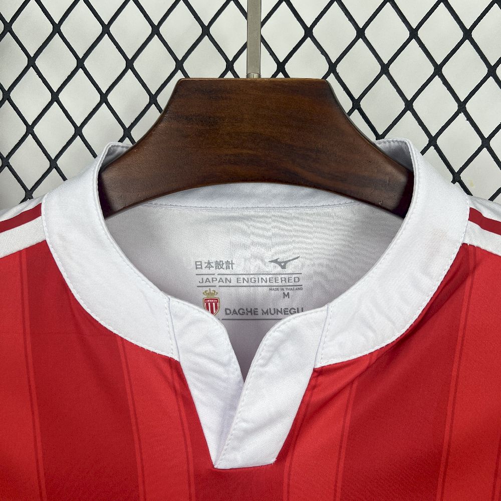 AS Monaco 2025/26 Camisola Principal – Homem