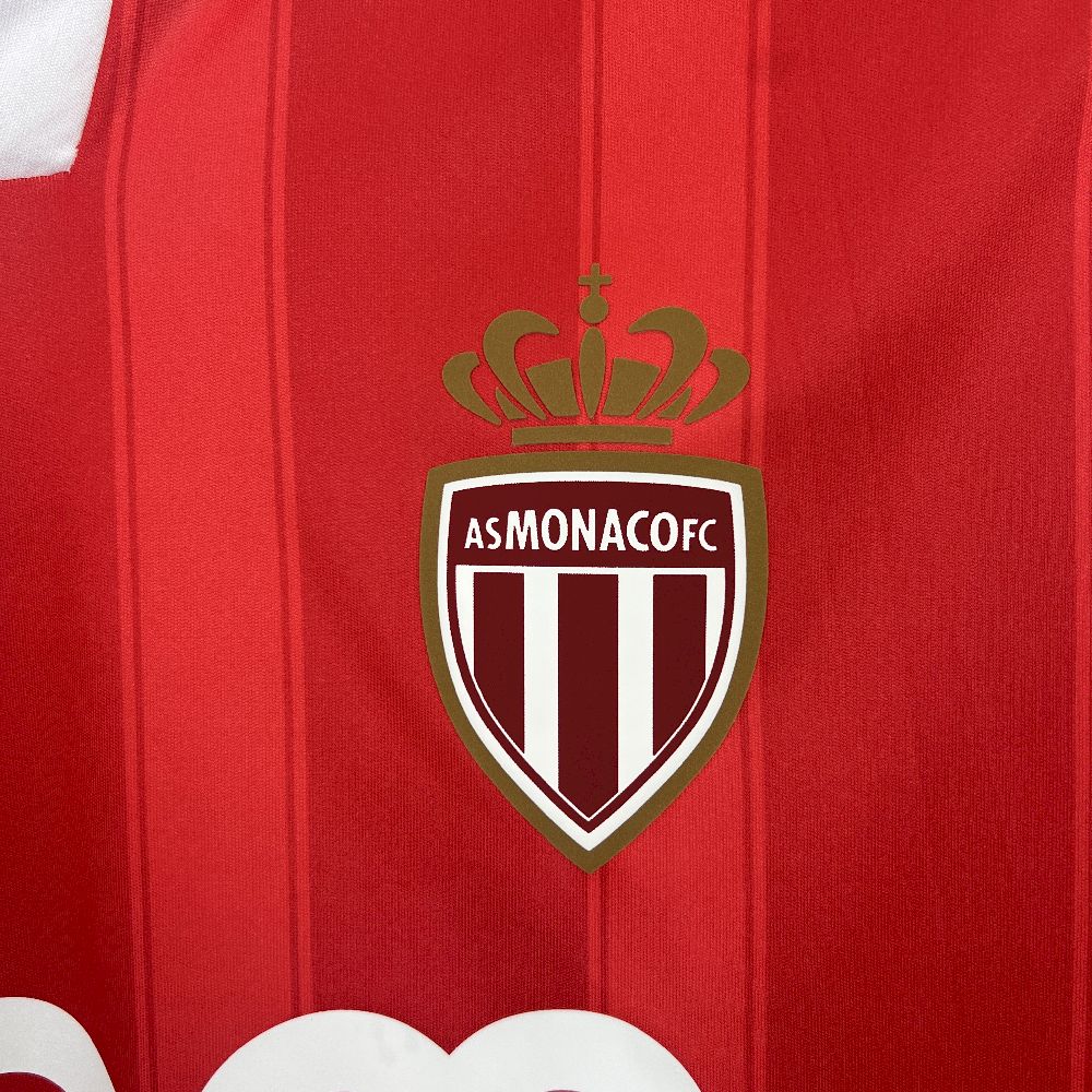 AS Monaco 2025/26 Camisola Principal – Homem