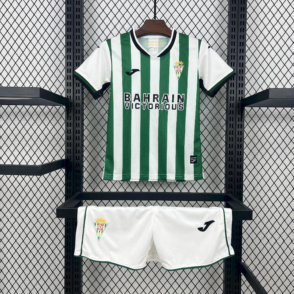 Cordoba CF 2025/26 Conjunto Principal – Criança