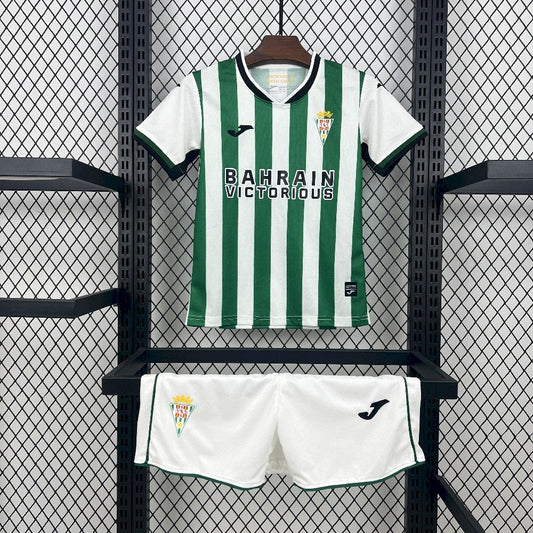Cordoba CF 2025/26 Conjunto Principal – Criança