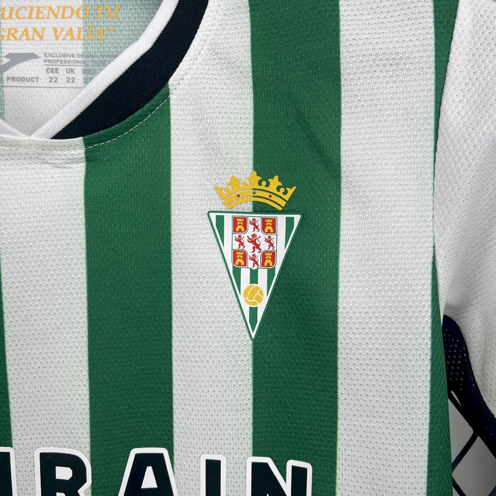 Cordoba CF 2025/26 Conjunto Principal – Criança