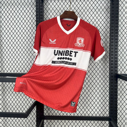 Middlesbrough 2025/26 Camisola Principal – Homem