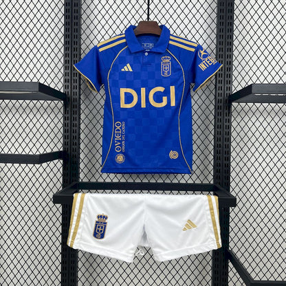 Real Oviedo 2025/26 Conjunto Principal – Criança