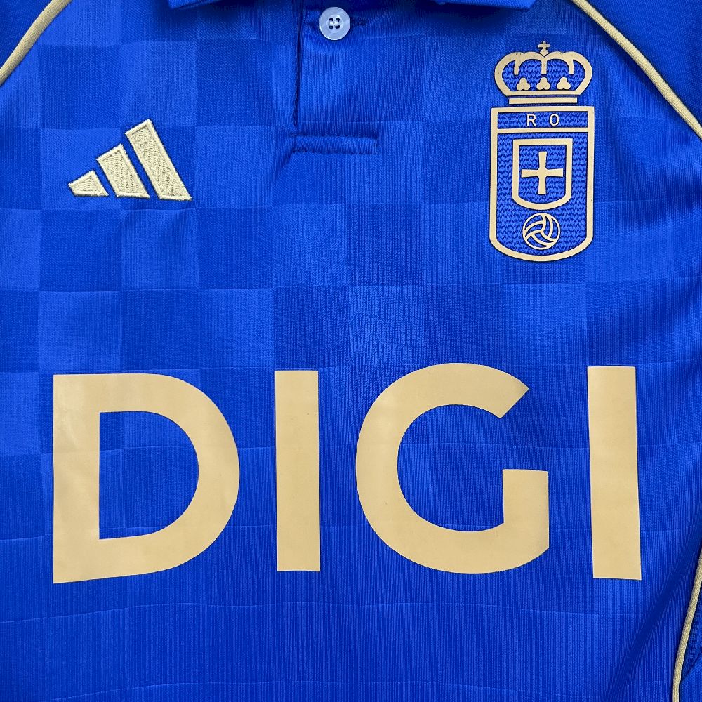 Real Oviedo 2025/26 Conjunto Principal – Criança
