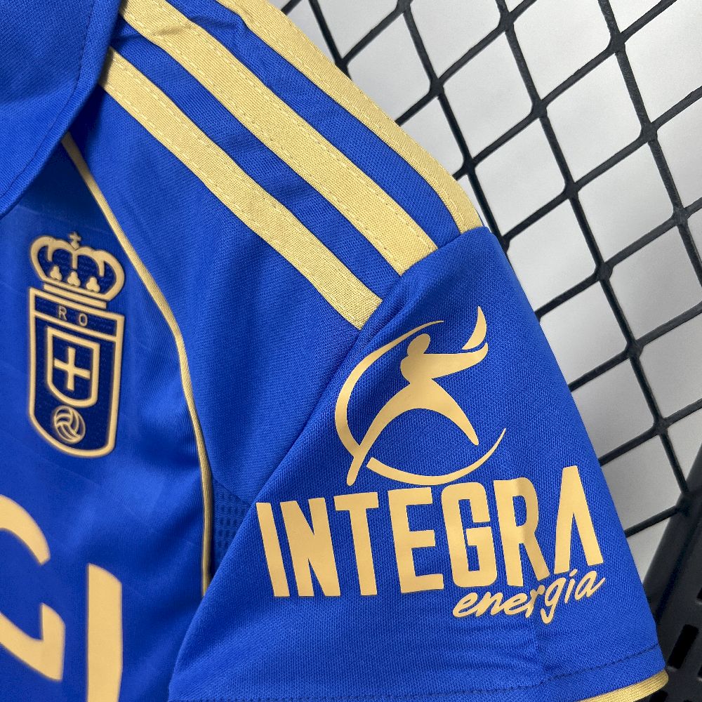Real Oviedo 2025/26 Conjunto Principal – Criança