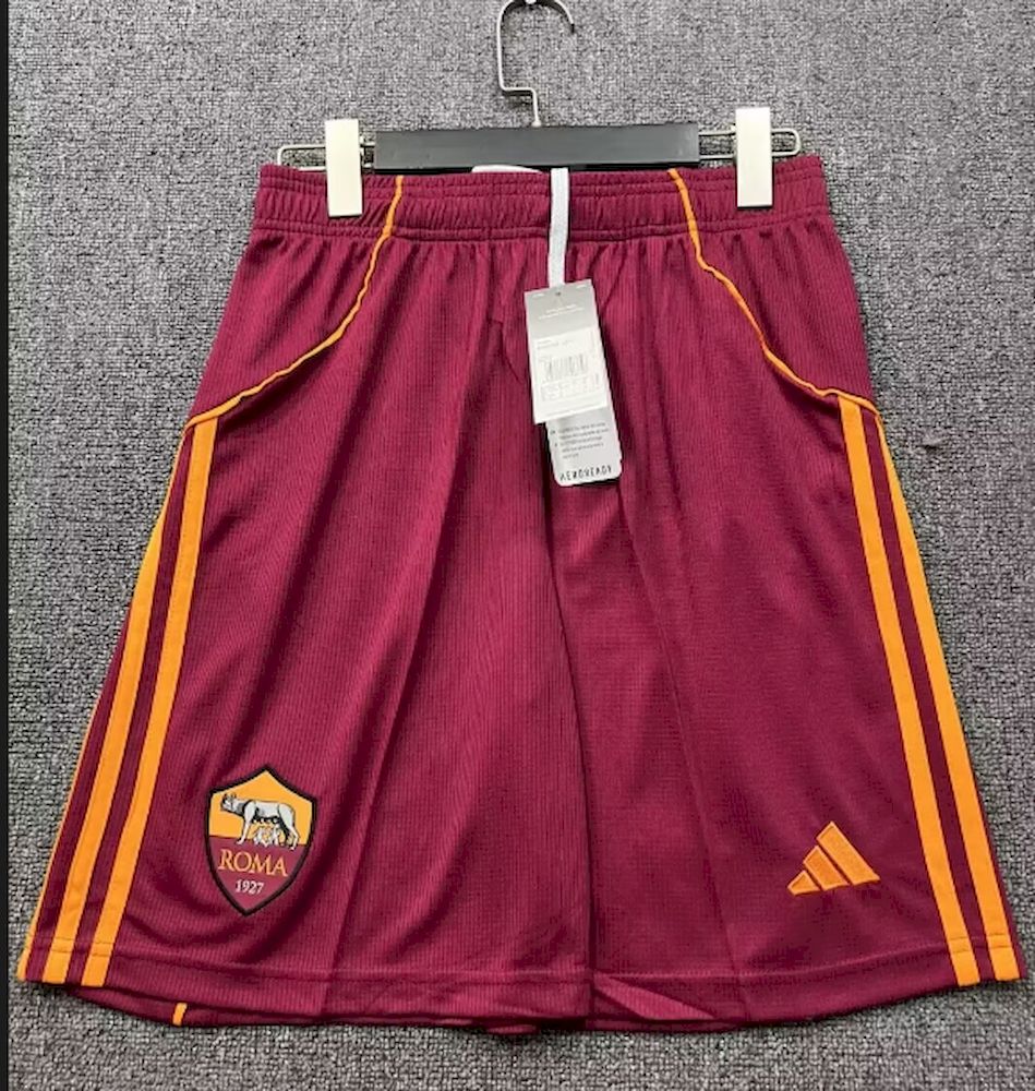 AS Roma 2025/26 Calções Principais – Homem